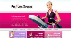 Desktop Screenshot of fitlifesports.com